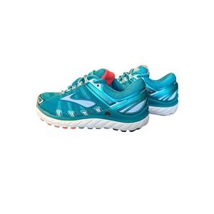 Brooks Transcend 2 Womens 6.5 Running Shoes Athletic Sneakers Teal Orange Walk